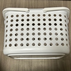 【引渡限定】ニトリ ランドリーバスケット 洗濯カゴ の画像
