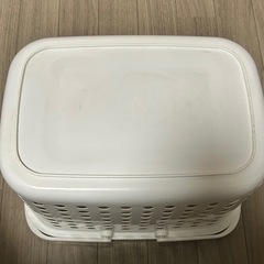 【引渡限定】ニトリ ランドリーバスケット 洗濯カゴ の画像