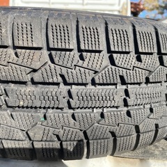 185/60R15 冬4本セット スタッドレス 185/60-15 185-60-15 トーヨー ガリット GIZ 15インチ鉄ホイール トヨタの画像