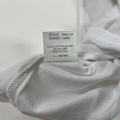 10セットあり 未使用 Arakai Antiques アラカイアンティークス スポーツウェア Tシャツ 白 ホワイト 無地 Mサイズ 10枚セット 綿100% の画像