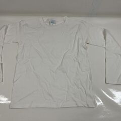 未使用 Arakai Antiques アラカイアンティークス スポーツウェア 長袖シャツ 白 ホワイト 無地 Lサイズ 10枚セット 綿100% の画像