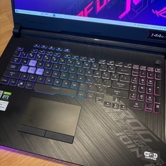 【17インチ大画面】ASUS ROG Strix G17 G712LV 【ゲーミングノートPC】の画像