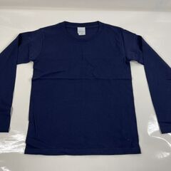 未使用 Arakai Antiques アラカイアンティークス スポーツウェア 長袖シャツ 紺色 無地 Mサイズ 5枚セット 綿100% の画像