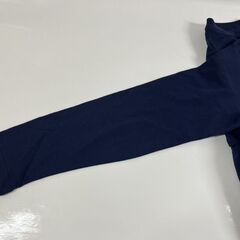 未使用 Arakai Antiques アラカイアンティークス スポーツウェア 長袖シャツ 紺色 無地 Lサイズ 5枚セット 綿100% の画像