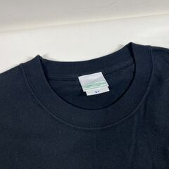 未使用 Arakai Antiques アラカイアンティークス スポーツウェア 長袖シャツ 黒色 ブラック 無地 Lサイズ 12枚セット 綿100%の画像