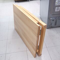 折りたたみ式テーブル　パイン材　リユース品　価格　6,380円の画像