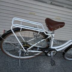 Refined heart[リファインドハート]27吋 ファミリーサイクル 外装6段/LEDオート(ホワイト)の画像