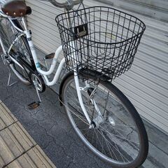 Refined heart[リファインドハート]27吋 ファミリーサイクル 外装6段/LEDオート(ホワイト)の画像