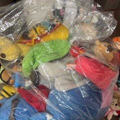 処分予定ですぬいぐるみ大量 の画像