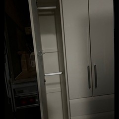 人気ニトリのワードローブをお安くお譲りいたします！の画像