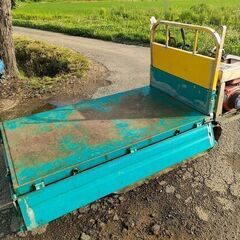 岩手★セル付 バッテリー等無し　運搬車 ガソリン BFK803 筑水キャニコムの画像