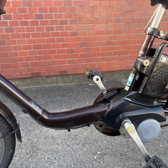 Panasonic 電動アシスト自転車 チャイルドシート付き12ah の画像