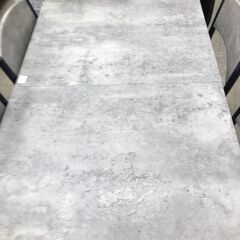 【ジャングルジャングルサカイ石津店】株式会社もしも　4人用ダイニングセット　コンクリート調　ストーン　ダイニング　テーブル　おしゃれ　堺市　堺区　西区　北区　東区　高石市　和泉市　石津の画像