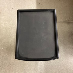 K2511-286 クリアチェスト 6段 書類ケース  B4 深型 ブラック キズ汚れ有りの画像