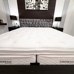 【超美品】高級家具ブランド songdream（ソングドリーム）マットレストッパー／マットレスパットの画像
