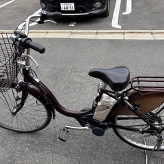 BRIDGESTONE Assist 電動アシスト自転車 ブラウンの画像