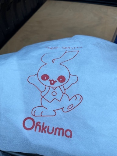 うさぎのマークのランドセル