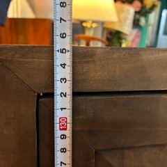 アンティーク/レトロ/鏡/木製/全身鏡/スタンドミラー/姿見/インテリアの画像