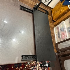 キーボードトレイ　スライド　クランプ取り付け　の画像