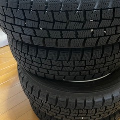 スタッドレスタイヤホイールセット4本の画像