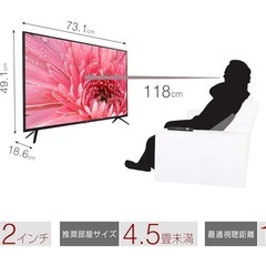 TCL 32型 ハイビジョン スマートテレビ(Android TV) 32S515　2020年モデルの画像