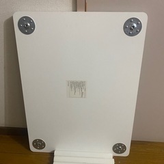 ニトリ　ローテーブル　ハロー（ホワイト）の画像