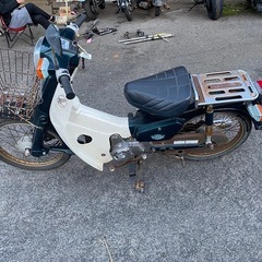 ホンダ　スーパーカブ50カスタム　書付　実動　ベース　C50の画像