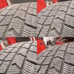【溝あり】185/60R15 WM02 2024年製＋インターミラノ Cool Breeze 15インチ4本｜平座ナット仕様｜15000km〜使用可の画像