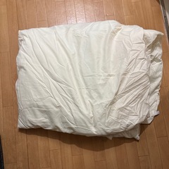 掛け布団　2枚　セミダブルサイズの画像