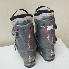 25.0～25.5cm 大人用 SALOMON スキーブーツ VERSE 550 グレー系 ソールサイズ 298mm スキー靴 サロモ 札幌市 清田区 平岡の画像