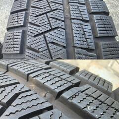 タ6 ノア ヴォクシー ZRR70系 スチール ピレリ 195/65R15 スタッドレス 2021年 バリ山付きの画像