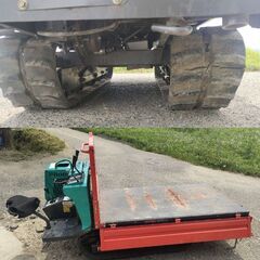 岩手 セル ディーゼル ロビンDY35★運搬車 BFK809 チクスイ 筑水 キャニコム Robinの画像