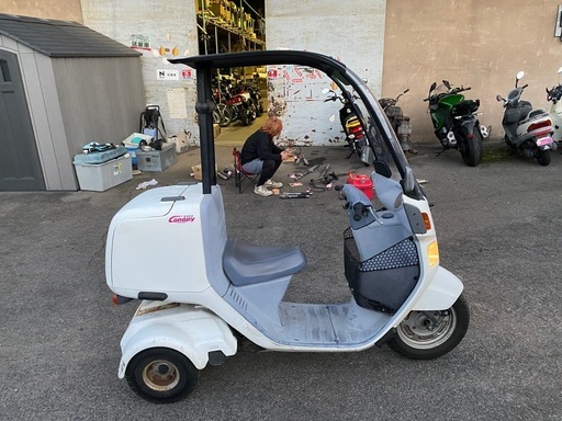 ホンダ　ジャイロキャノピー　実動　ベース　TA02