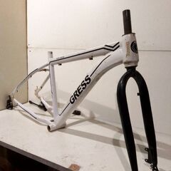 中古ですっ！ 中国製 ファットバイク フレーム＆フロントフォークの画像