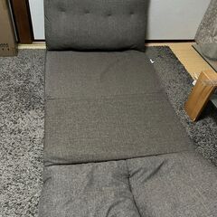 【11月末まで】ローソファー１人掛け（折りたたみ）の画像