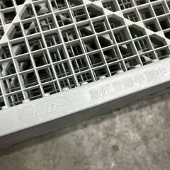 【サンコー】 三甲 せいろう 5型 6枚 セット まとめ まとめ売り 大型トレー プラスチック グレー コンテナ A0861Fの画像