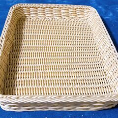 M642 PP製バスケット トレイ ブラウン 5個セットの画像