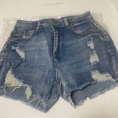 未使用ジーンズショーツの画像