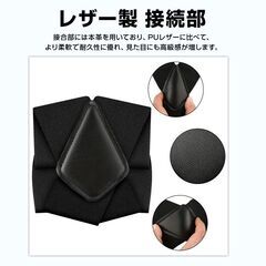 サスペンダー X型 メンズ 高弾性 ゴム 幅広 50mm 業務 作業 現場 工事 ベルト 長さ調整可能 ズレない 安定 固定 カジュアル フォーマル ズボン 無地 黒 男女兼用の画像