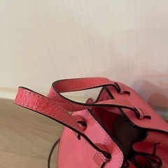 ロエベ　風ハンドバック　ピンクの画像