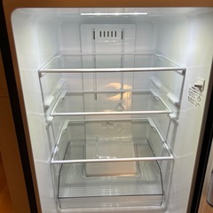 ✨TOSHIBA 冷蔵庫 2ドア 150〜170L ブラック✨単身用・美品・動作良好の画像