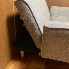 LOWYAソファーベッド(クッション付き)の画像