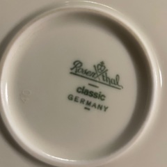 バラの模様　☆☆　ローゼンタールのお皿 classic　☆☆　直径29cmの画像