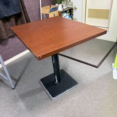 飲食店用テーブル×2個の画像