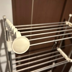 積水 SEKISUI セキスイ製 洗濯機うしろ パイプ棚 タオル掛け？　　　　の画像