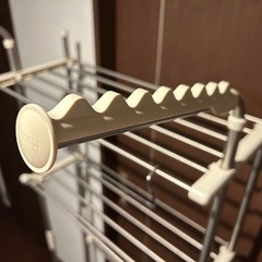 積水 SEKISUI セキスイ製 洗濯機うしろ パイプ棚 タオル掛け？　　　　の画像