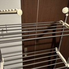 積水 SEKISUI セキスイ製 洗濯機うしろ パイプ棚 タオル掛け？　　　　の画像