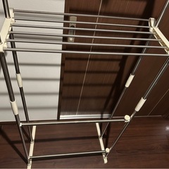 積水 SEKISUI セキスイ製 洗濯機うしろ パイプ棚 タオル掛け？　　　　の画像