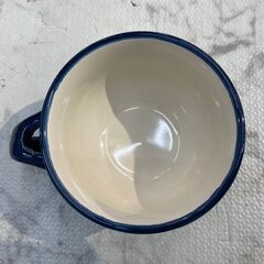 【新品・未使用】マグカップ スプーン付 青 店頭販売 南区花畑の画像