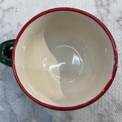 【新品・未使用】マグカップ スプーン付 緑 店頭販売 南区花畑の画像